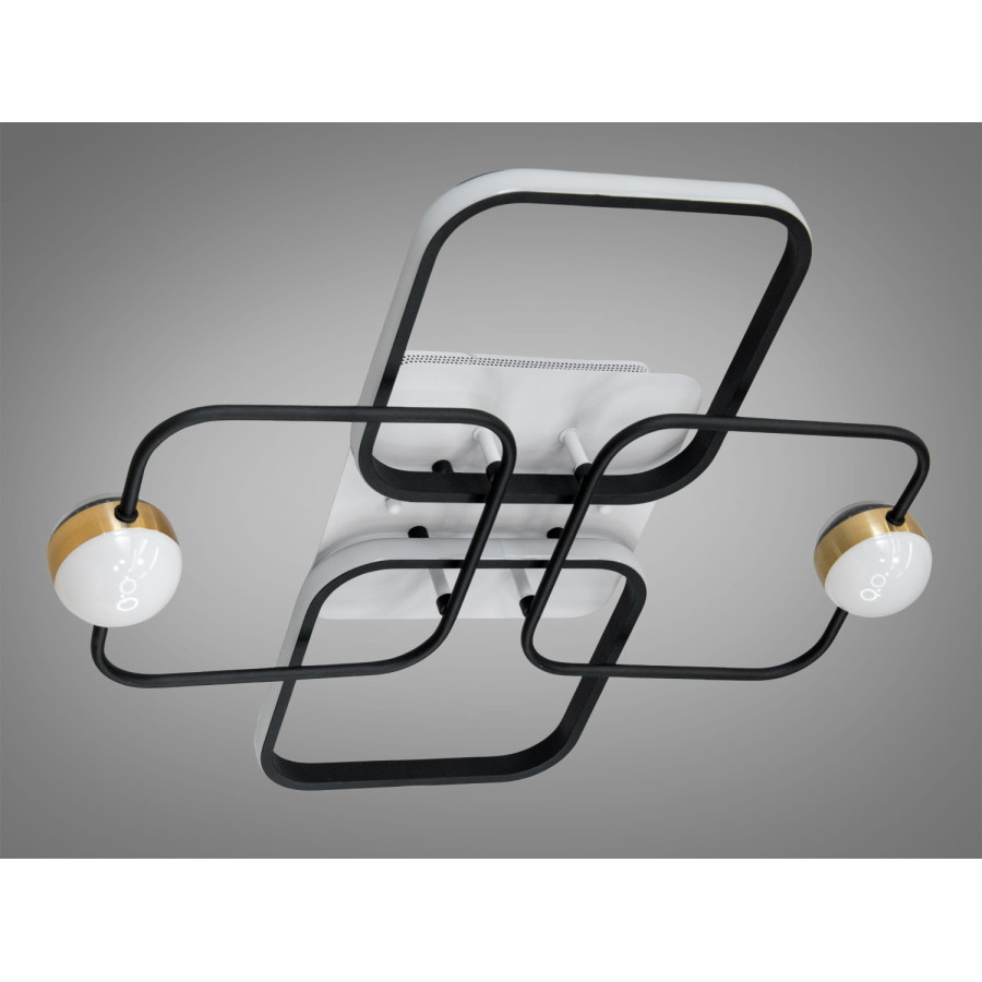 Люстра Diasha MX2990-2+2A WH+BK (белый+черный) - фото 4