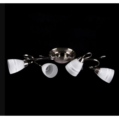 Люстра P3-2642/4C AB+WT