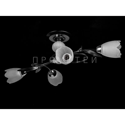 Люстра P3-56483/4C/BK+CR+WH