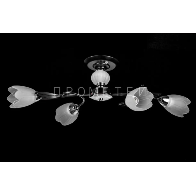 Люстра P3-56483/4C/BK+CR+WH