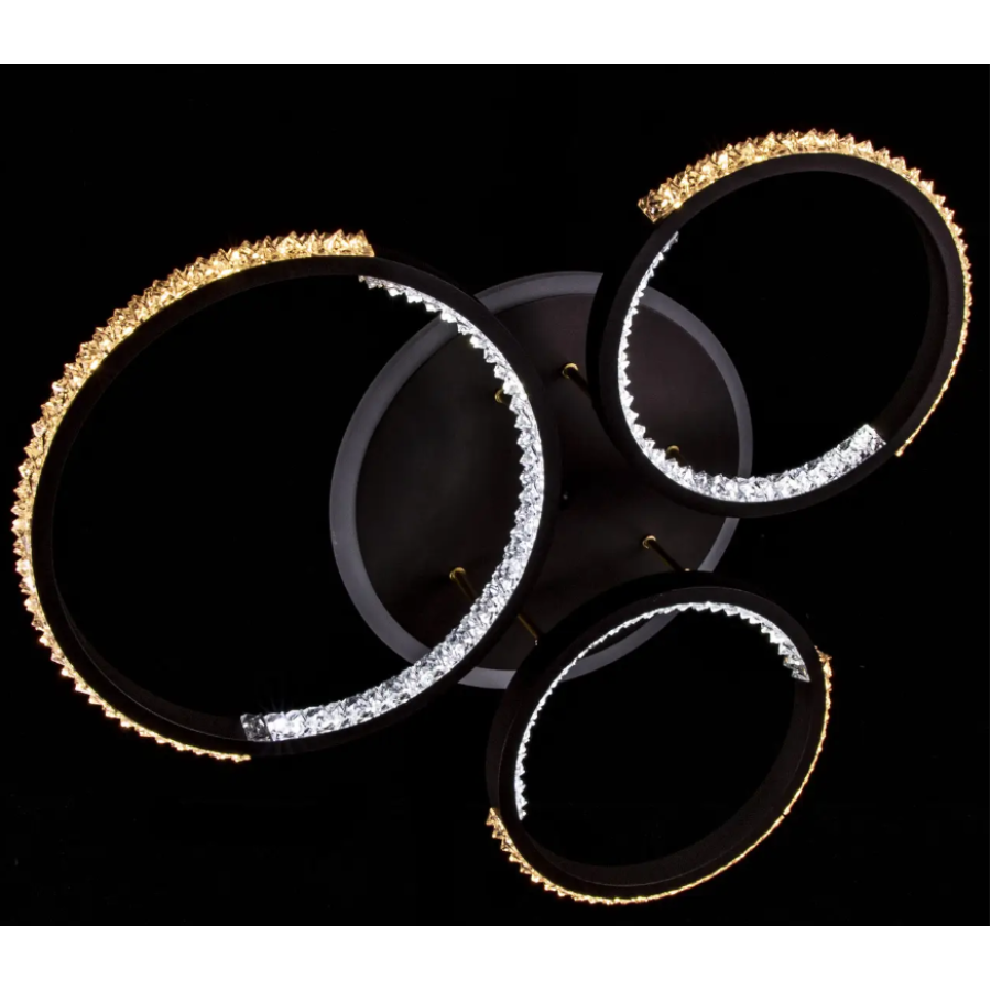 Люстра потолочная Led P5-S2006/2+1/CF с пультом - фото 6