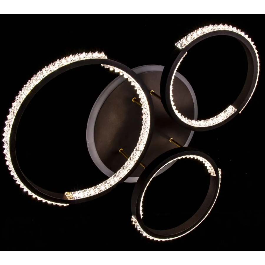 Люстра потолочная Led P5-S2006/2+1/CF с пультом - фото 7