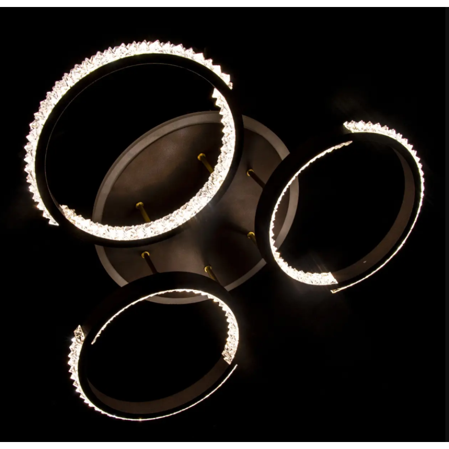 Люстра потолочная Led P5-S2006/3/CF с пультом - фото 9