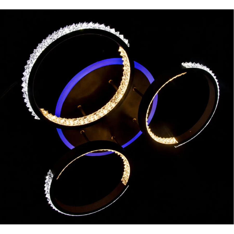 Люстра потолочная Led P5-S2006/3/CF с пультом - фото 10