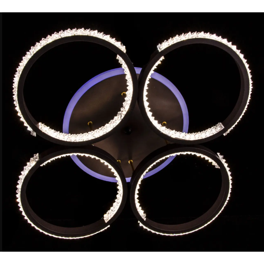 Люстра потолочная Led P5-S2006/4/CF с пультом - фото 3