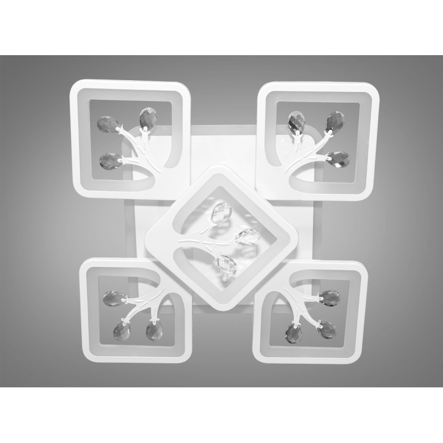 Люстра Diasha S8157/4+1WH LED 3color dimmer - фото 5