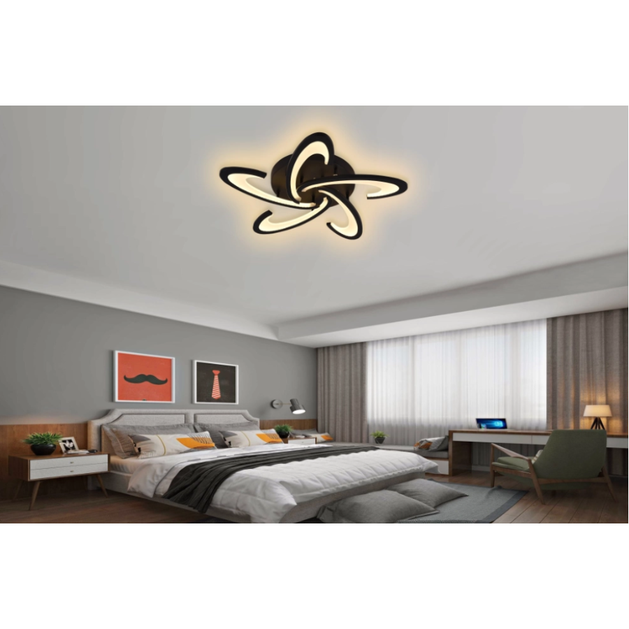 Люстра Sirius 6075-5 BK 76W - фото 5