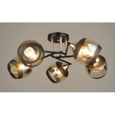 Люстра декоративная Sirius B A 3615/5 BK+FGD