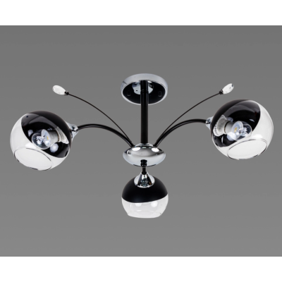 Люстра Sirius B A3520/3 BK+CH