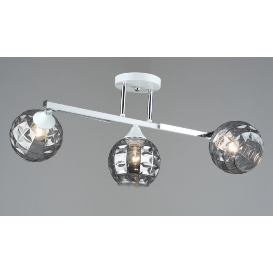 Люстра Sirius B A4094/3 WT+CH - фото 1