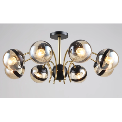 Люстра Sirius B A4321/8 COP+BK