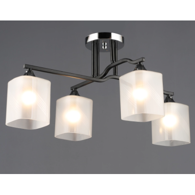 Люстра Sirius B A4456/4 BK+CH