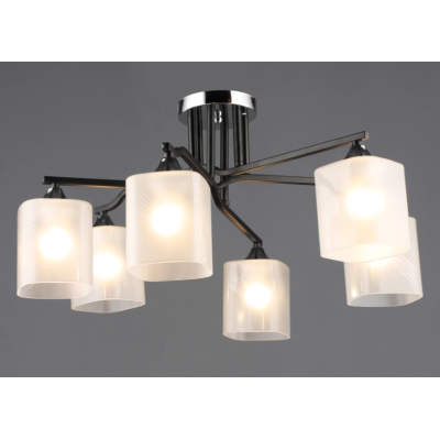 Люстра Sirius B A4456/6 BK+CH