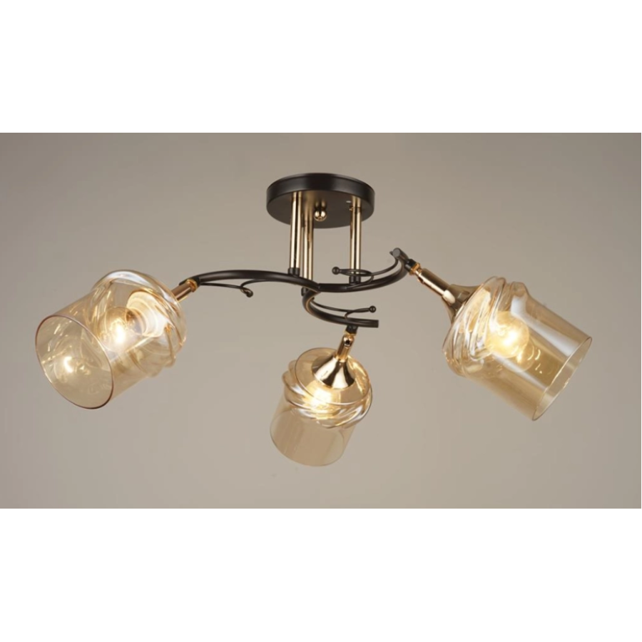 Люстра декоративная Sirius B N4478/3 COFFEE+FGD - фото 1