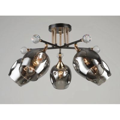 Люстра Sirius B N5738/5 COFFEE+FGD