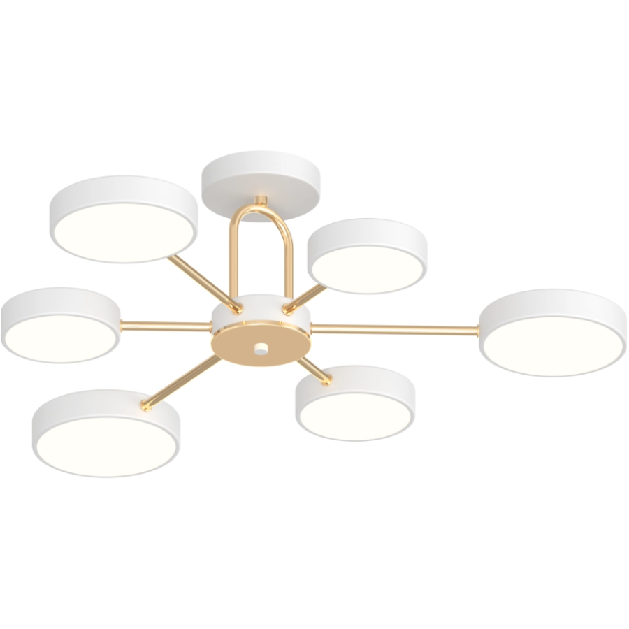Люстра Sirius B XI3321-6 WH+FGD - фото 1