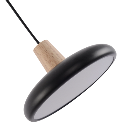 Люстра Sirius B XI3342-1 BK+WOOD