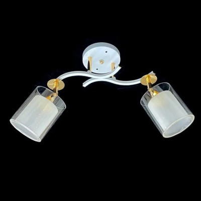 Люстра Sirius Ю 2435C/2 WH+FG