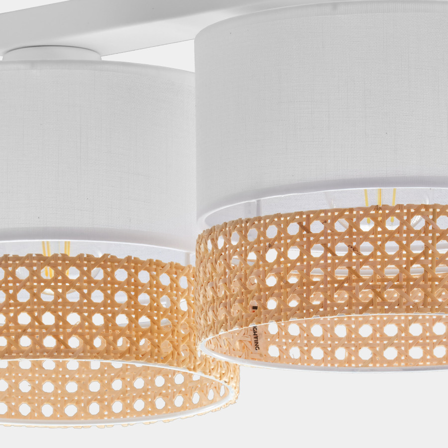 Люстра TK-lighting PAGLIA WHITE PLAFON 6530 2PL - фото 2