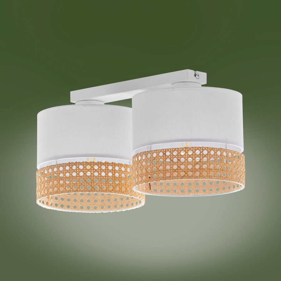 Люстра TK-lighting PAGLIA WHITE PLAFON 6530 2PL - фото 3