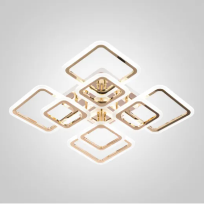 Люстра светодиодная Valeso 39205-4+4-TL GD золотая