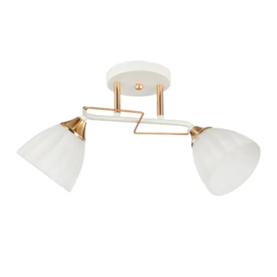 Люстра Valeso 6201-2 WH+FG - фото 2
