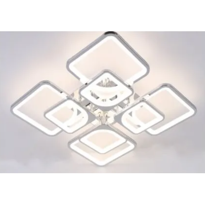 Люстра потолочная Led Valeso K39047-4+4 CR белая