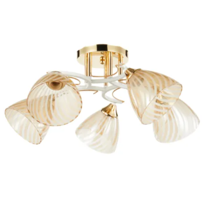 Люстра Valeso V 6120-5 FG+WH