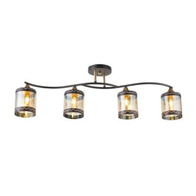 Люстра Valeso V 6380-4 BK-FG