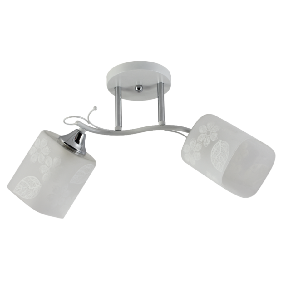 Люстра Valeso XA1383B/2 WH+CR - фото 2
