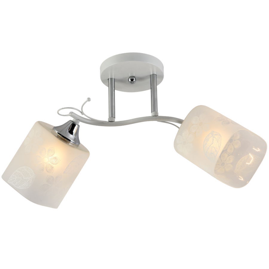 Люстра Valeso XA1383B/2 WH+CR - фото 1