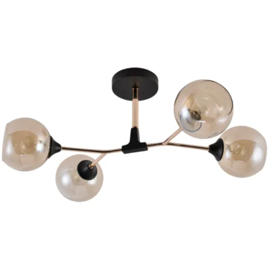 Люстра Valeso XA1483/4 BK+FGD - фото 2