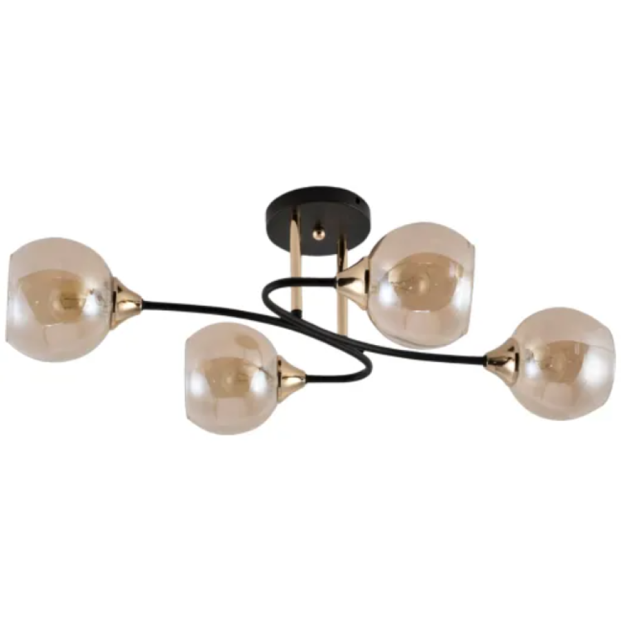 Люстра Valeso XA1498/4 BK+FGD - фото 2