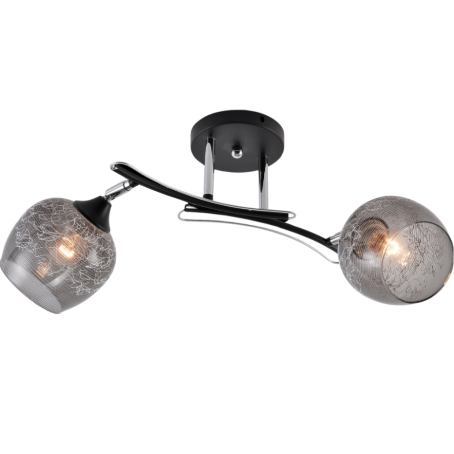 Люстра Valeso XA1546B/2 BK+CR - фото 1