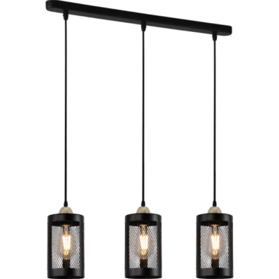 Люстра Valeso XA3224-3 BK+FGD