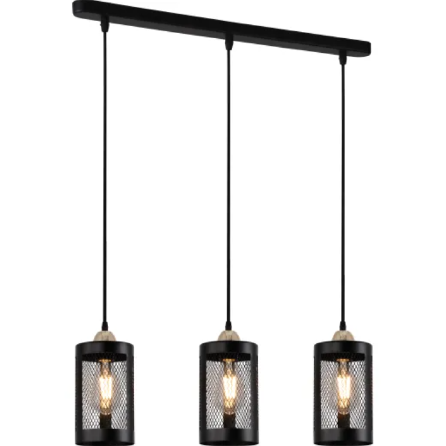 Люстра Valeso XA3224-3 BK+FGD - фото 1