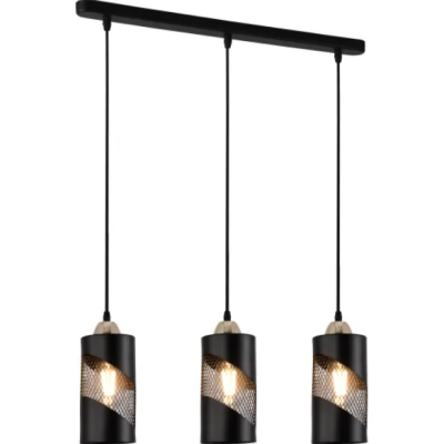 Люстра Valeso XA3226-3 BK+FGD