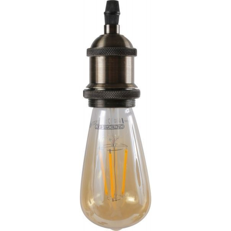 Люстра подвесная TERNAVA 11206 E27 6X40W AB Бронза LIGHT SET - фото 2