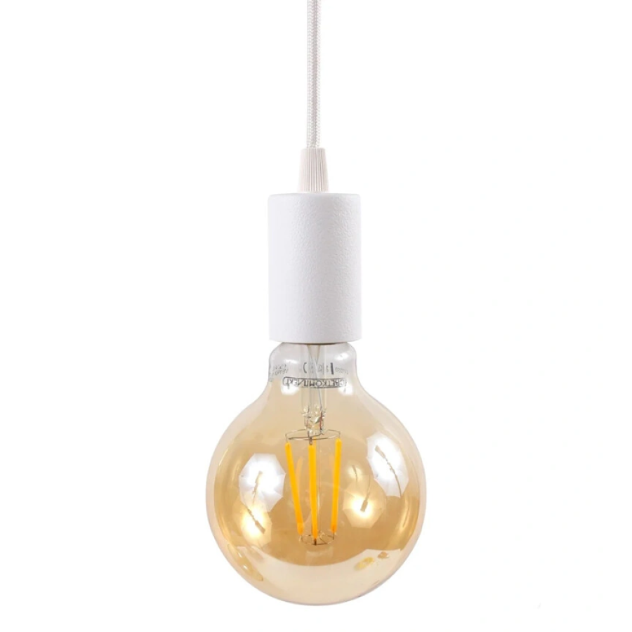 Люстра підвісна TERNAVA EC 205 E27 5X40W WH білий LIGHT SET - фото 2