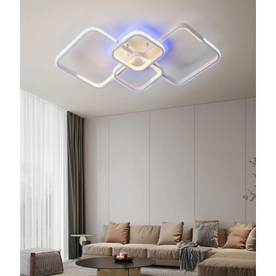 Люстра потолочная Led Valeso L6002-4 WT белая с пультом