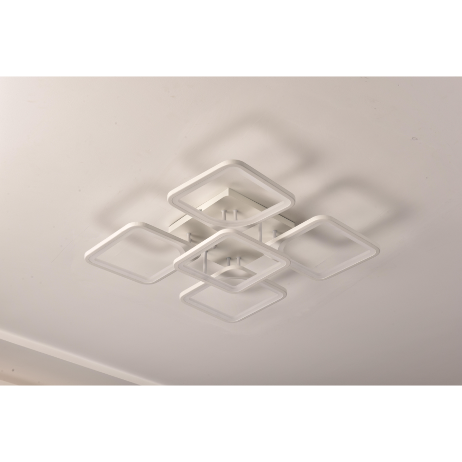Люстра потолочная Led Valeso L6108-5 WT белая с пультом - фото 4