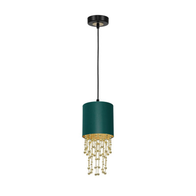 Люстра Milagro MLP-6449 Almeria green/gold 1*E27 60w