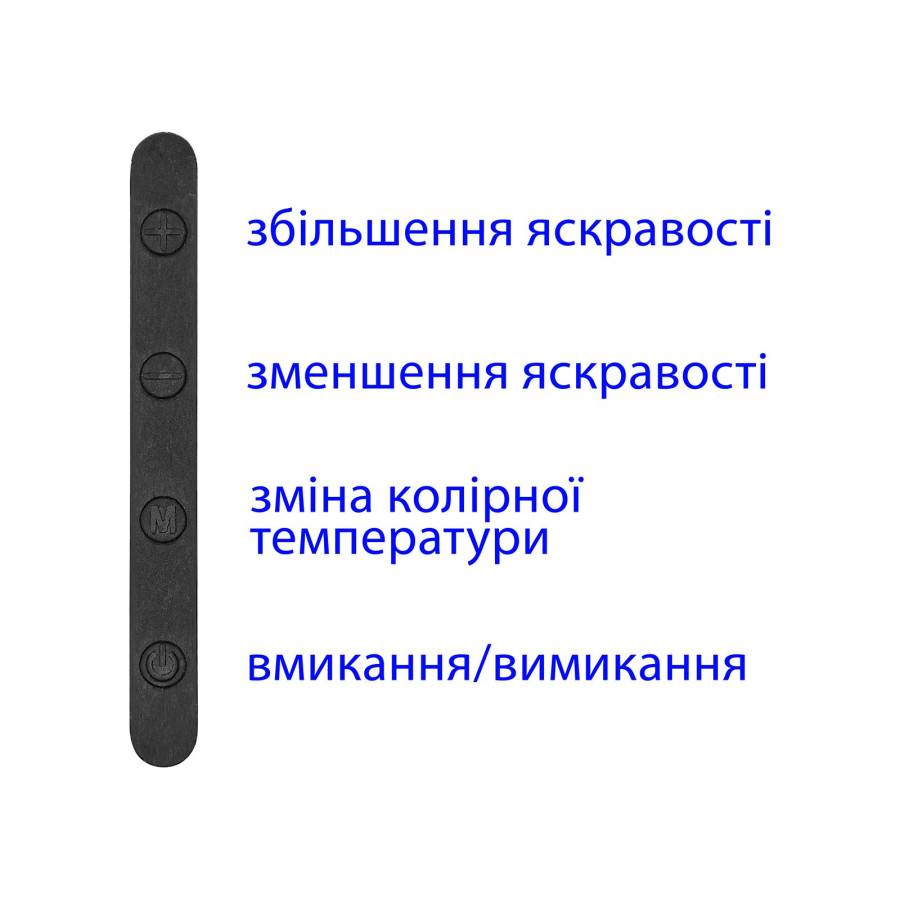 Настольна лампа DELUX TF-530  10 Вт LED 3000К-4000К-6000К USB срібляста - фото 4