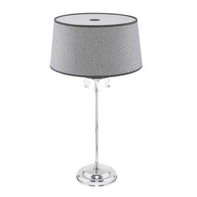 Настольная лампа Jupiter Egida 1608 1*Е27 хром/хрусталь