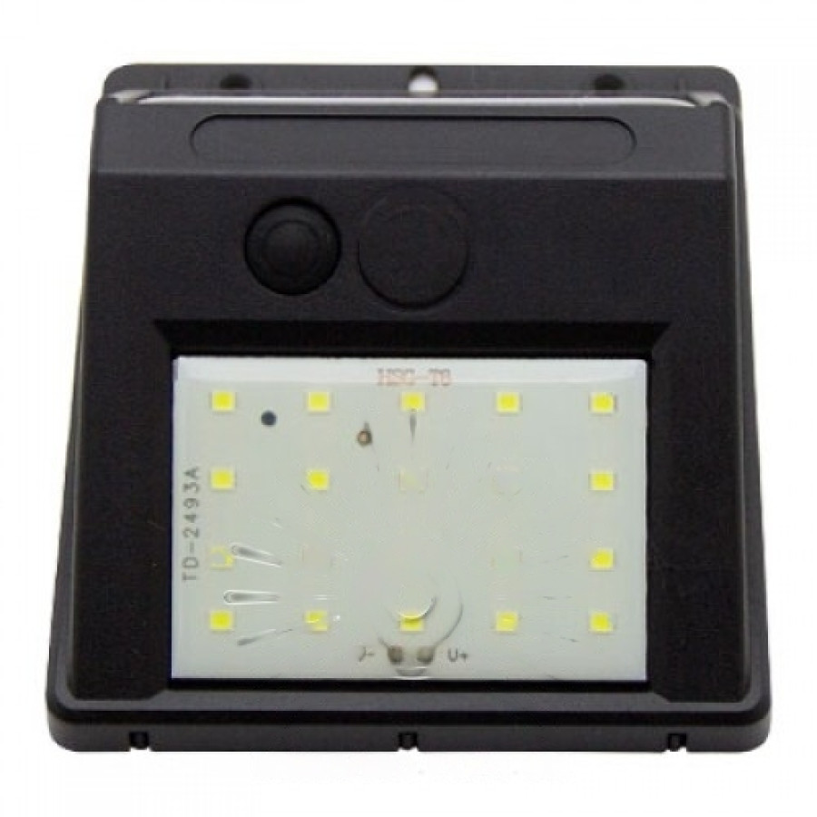 Подсветка для стены LED LEMANSO 4W 80LM IP65 6500K с фотоэлементом и солнышком. бат. LM33007 с акум - фото 2