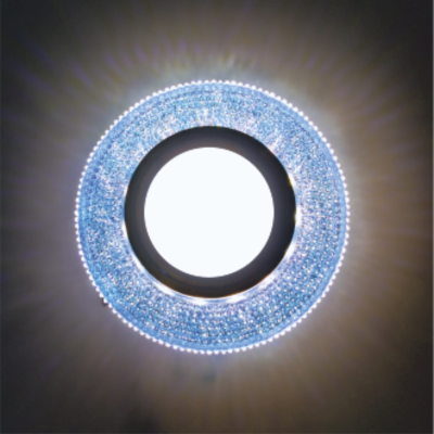 Потолочный светильник LED PANEL CRYSTAL2 MR16+3W LED 4000K BLUE HN-275082