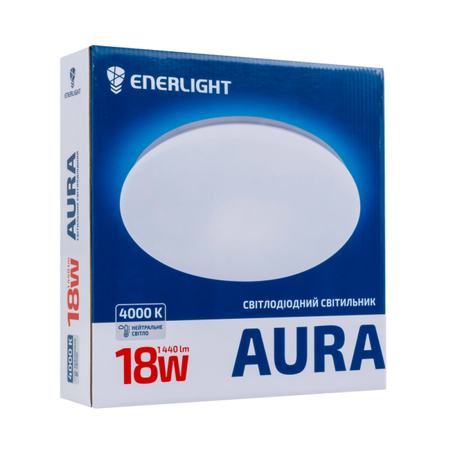 Потолочный светодиодный светильник Enerlight Aura 18вт 4000К - фото 5