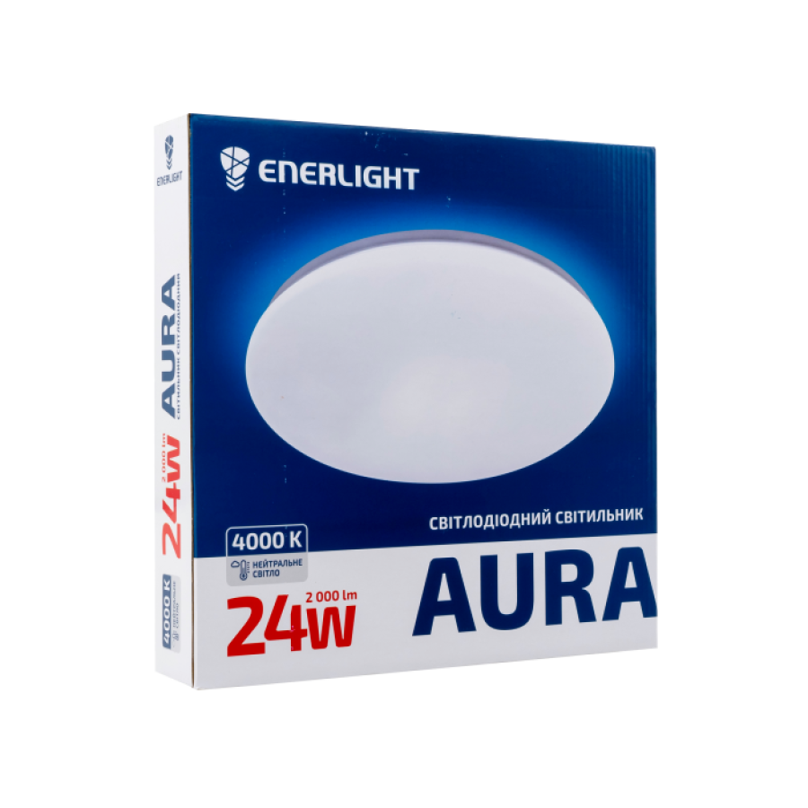 Потолочный светодиодный светильник Enerlight Aura 24вт 4000К - фото 5