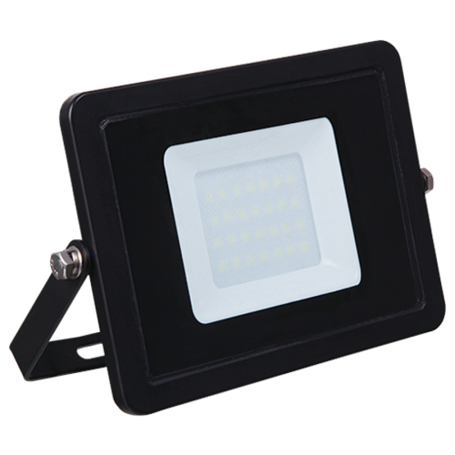 Прожектор LED LL-993 30W 6400K 230V (180*157*33mm) Черный IP 65 - фото 1