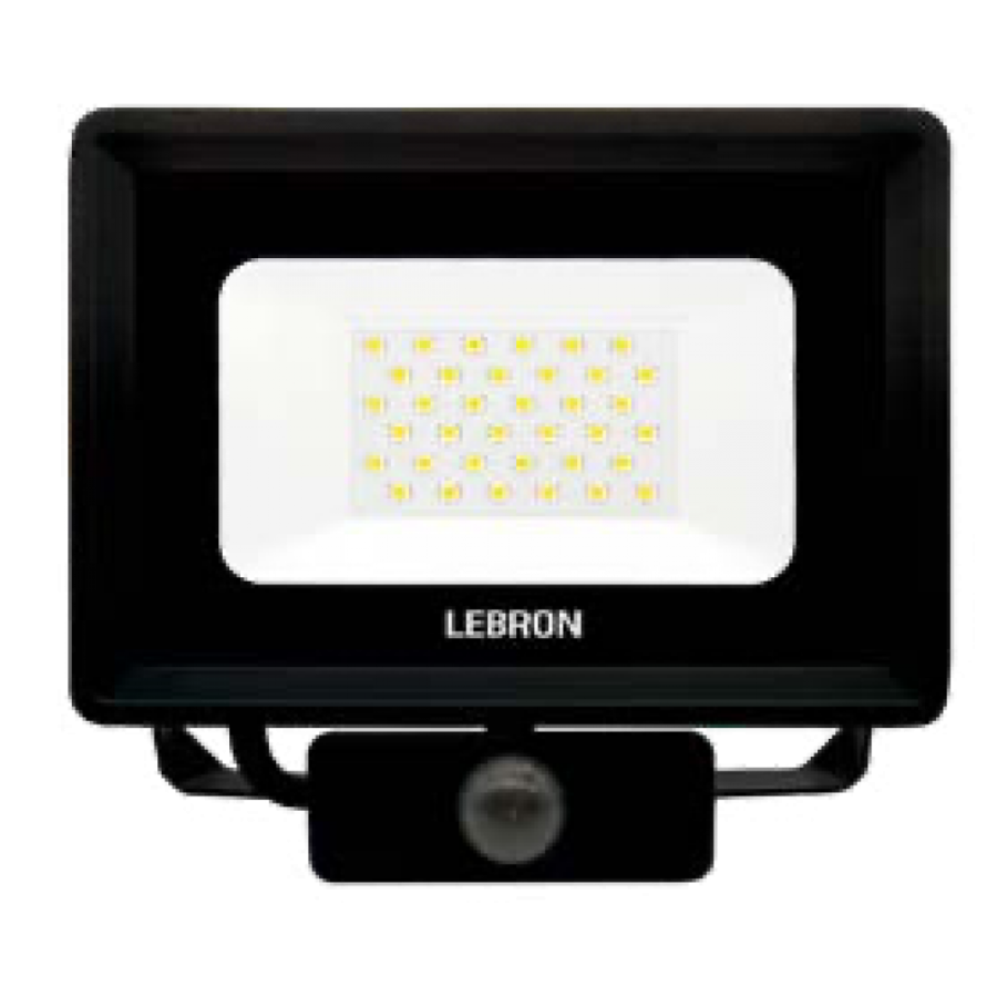 Прожектор LED Lebron LF.30S.30W.6500K.2400Lm 220V д.движения - фото 1